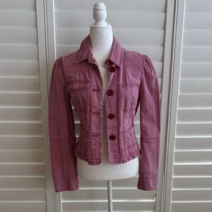 Marc Jacobs Red Striped Jacket